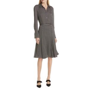 EQUIPMENT FEMME Bancort Flared Hem Shirtdress